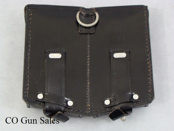1950's West German FAL Leather Magazine Pouch - 2 Cell - FAL/G1/G3