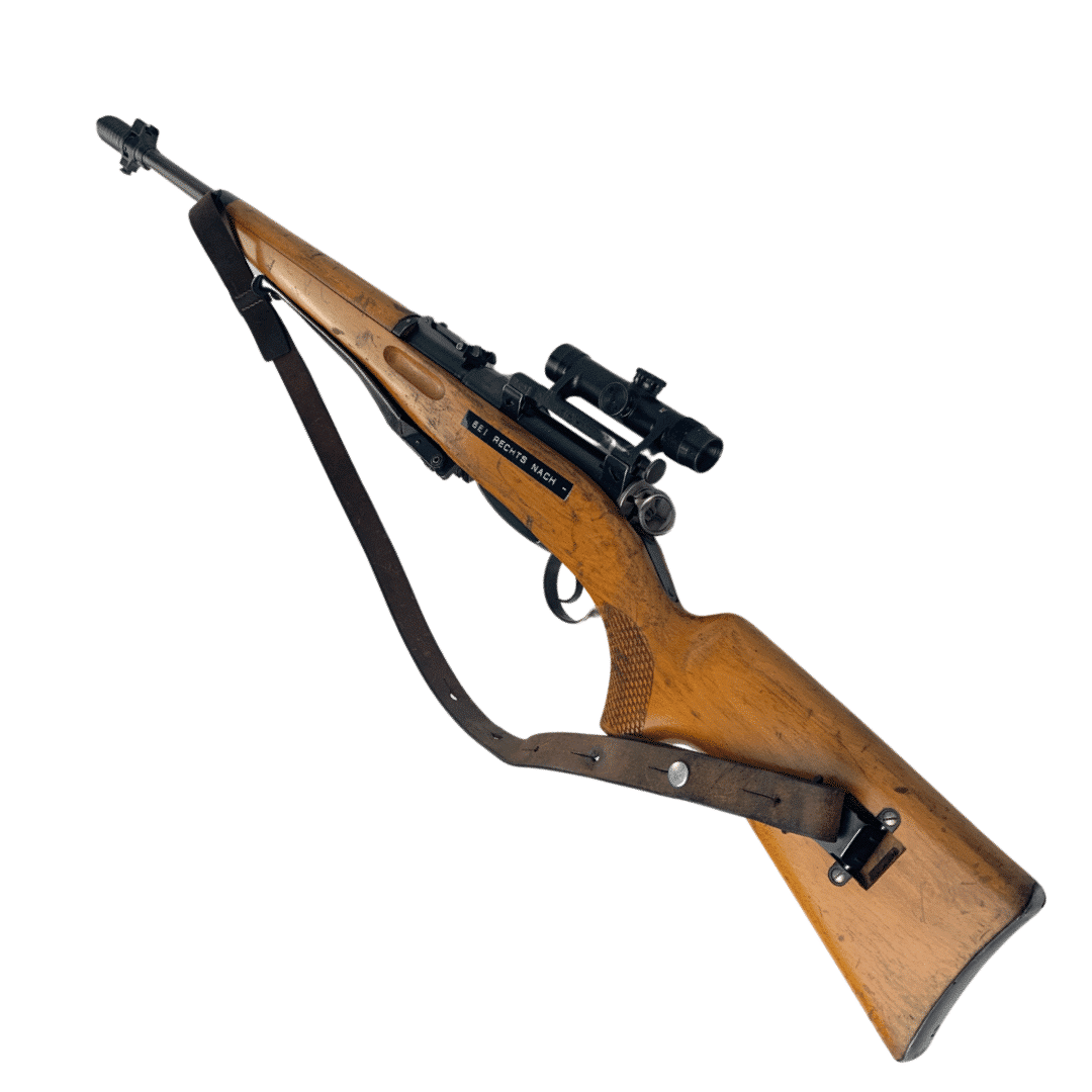 W+F Bern ZfK-55 Swiss Army Sniper Rifle (Matching + Scope) 7.5x55