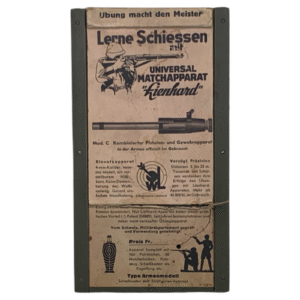 Lienhard Combination Pistol & Rifle  4mm Conversion Kit – Swiss Luger - Schmidt Rubin