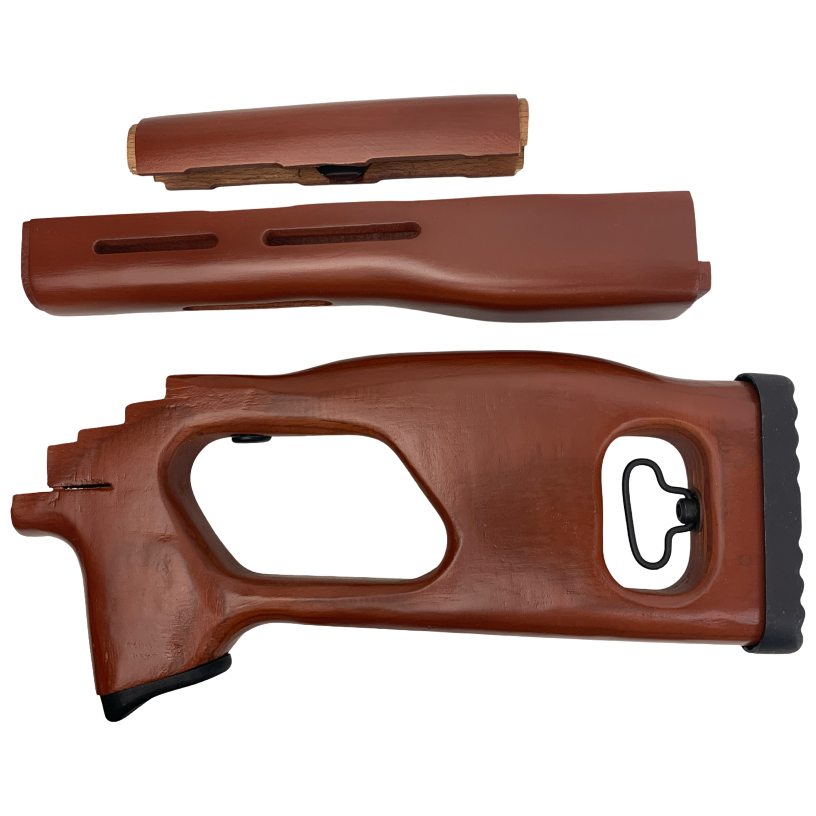 Romanian PSL-54 Stock Set – Refinished – “Bakelite Orange