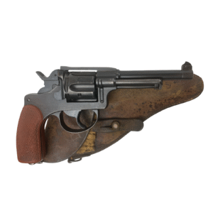 W+F Bern Schmidt Swiss 1882/1929 Revolver 7.5 Ordnance Red Grips