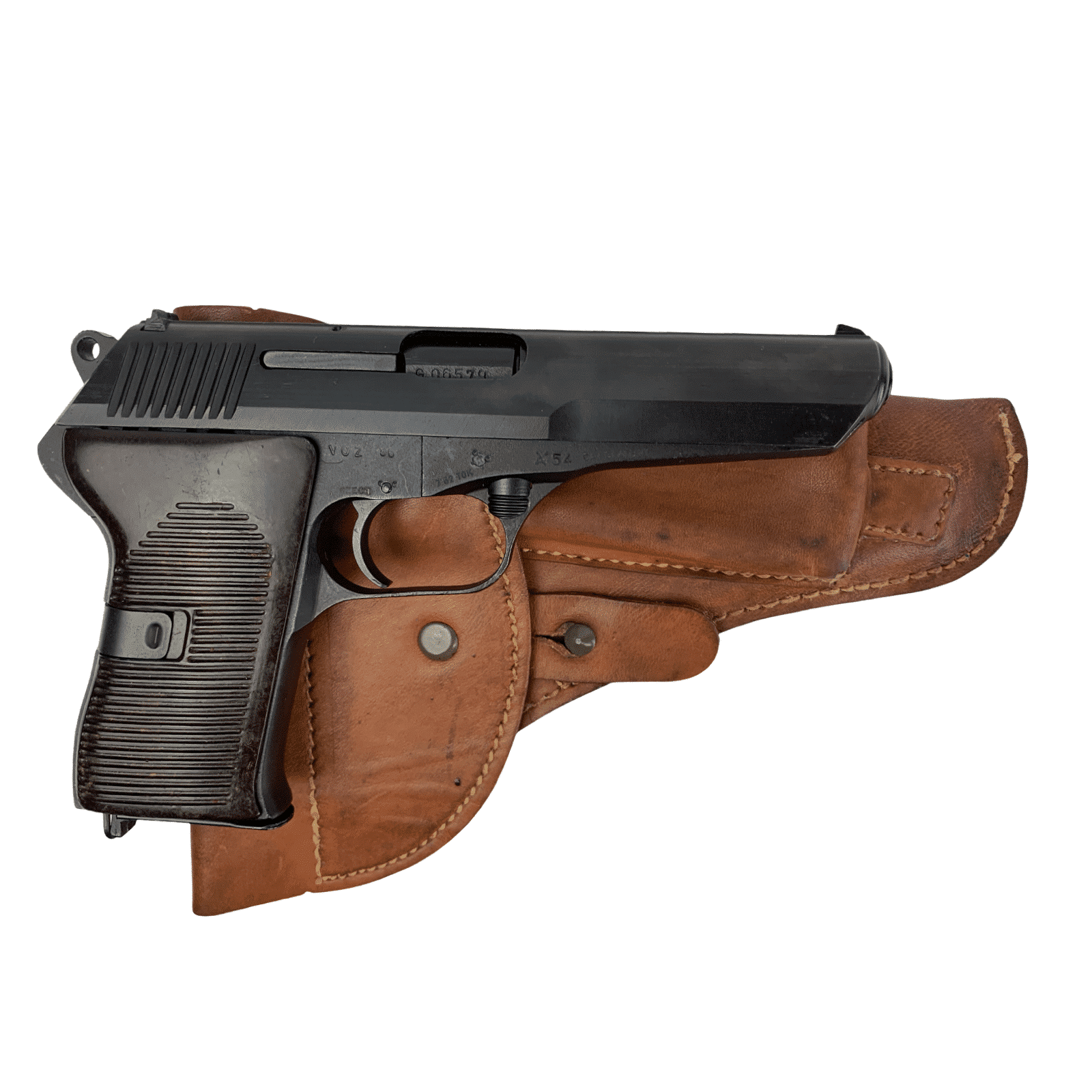 1954 Czech VZ52 Pistol 7.62x25mm Tokarev CZ52 with Holster