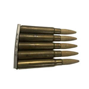 Mixed Headstamp 8x57mm Mauser Wood Blank Dummy Rounds