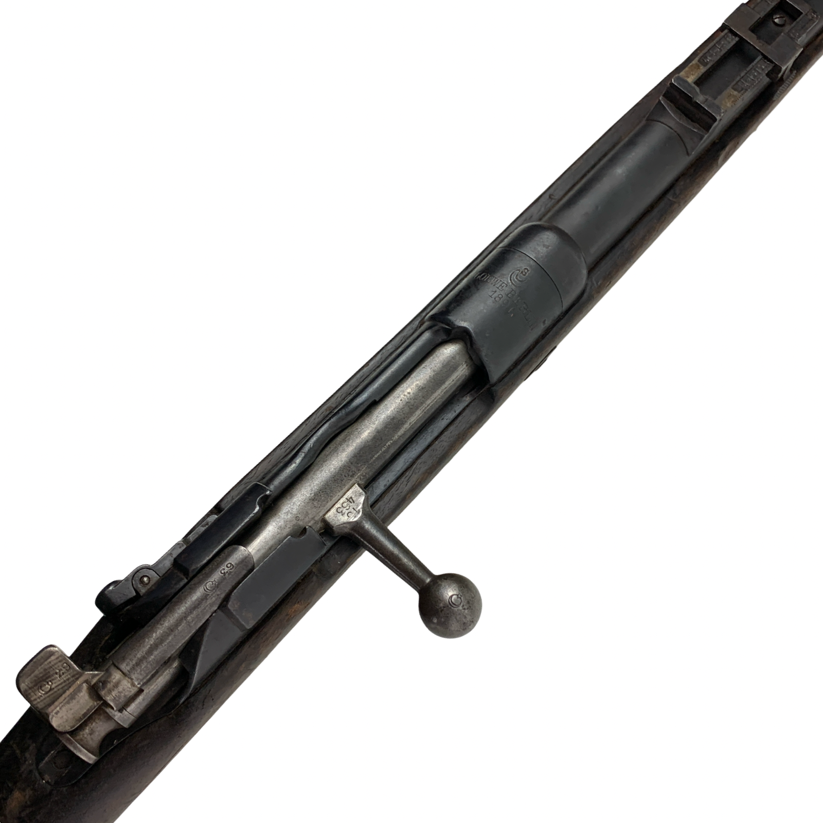 1891 Loewe Berlin Gewehr 1888 Mauser Antique Rifle 8x57mm