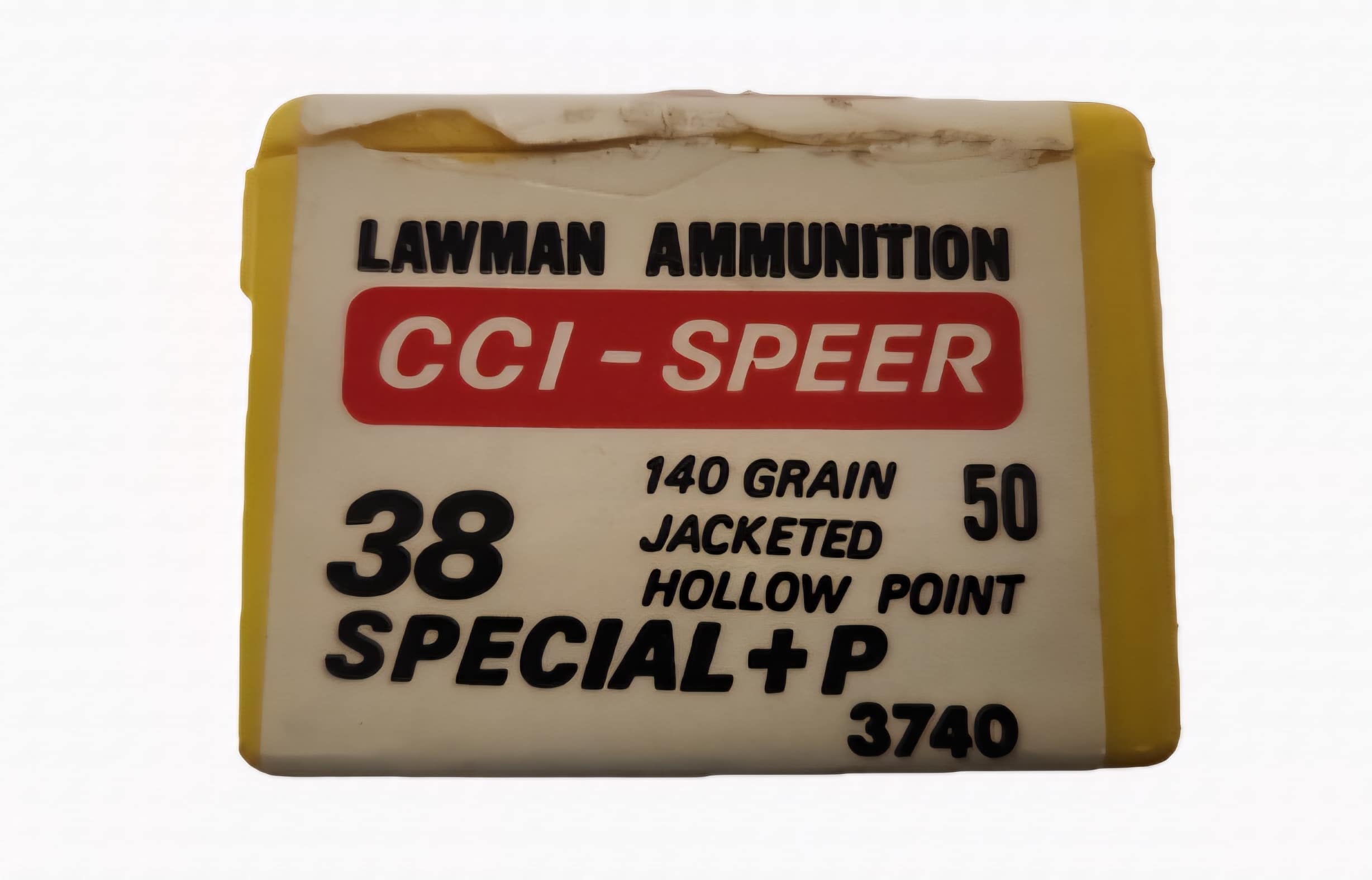 CCI .38 Special 140gr JHP – 19rd