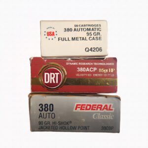 Vintage Winchester Federal DRT Mixed Lot of .380 ACP Ammo 94 Rounds