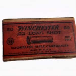 Vintage Rare Winchester .22 Long Shot 20 rounds