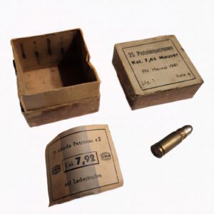 Vintage Collectable 7.63x25mm Mauser FN 1941 W/Box