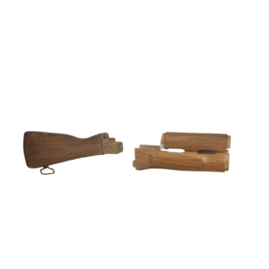 AK47 Wood Furniture Set - New Production Stamped AKM Wood Stock and Handguard