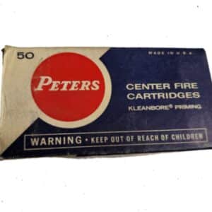 Vintage Peters .357 Magnum High Velocity 49rds