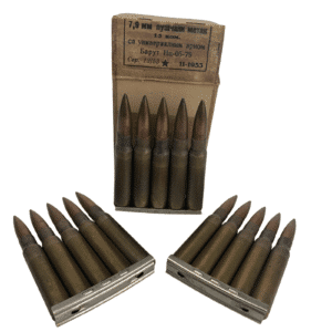 8mm Mauser Yugoslavian Surplus Ammunition - 1953 - 15 Round Box