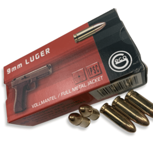 Geco / RUAG 9x19mm 124gr FMJ 9mm Luger Ammo (Box - 50RDS)