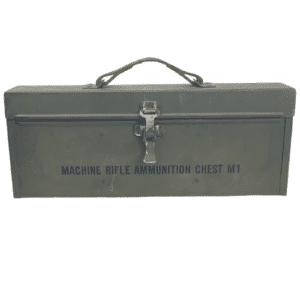 WWII U.S. B.A.R Machine Rifle Ammunition Chest M1 - Browning Automatic Rifle - M1918