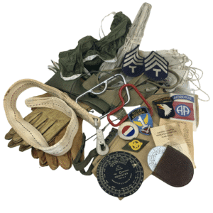 U.S. Airborne Paratrooper Gear & Patches - WWII to Korea to Vietnam