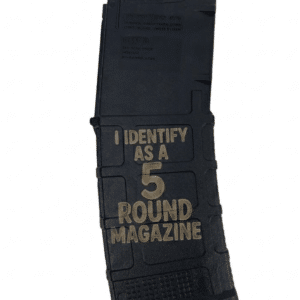Custom Magpul PMAG AR/M4 Gen M3 AR-15 Polymer Magazine 30-RD 5.56 NATO / .223 REM – Laser Engraved Collection